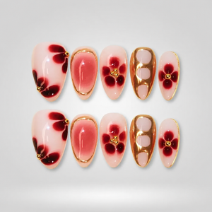 Maple Petal Press-On Nails - Aninail