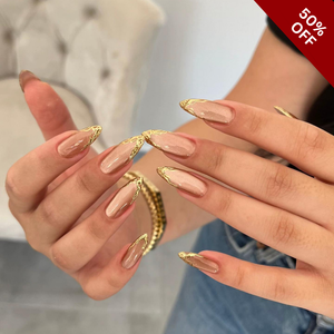 Floral Haze Press-On Nails - Aninail