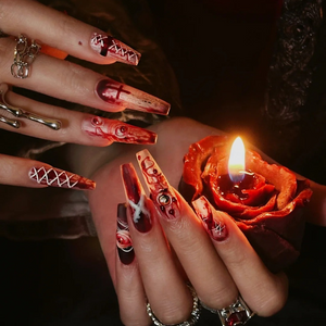 Mystic Angel Gothic Press-On Nails - Aninail