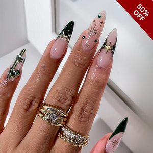 Festive Cheer 3D Christmas Press-On Nails - Aninail