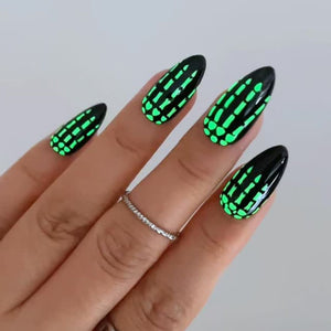 Shine Muse Cat Eye Halloween Press-On Nails - Aninail