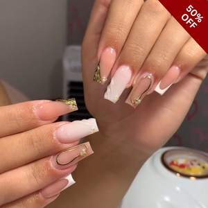 Petal Blossom Floral Press-On Nails - Aninail