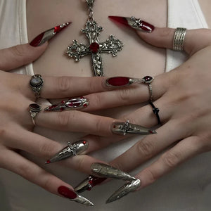 Gothic Relics Collection– Halloween Press-On Nails - Aninail