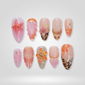 Retro Pop Polka Dot Press-On Nails - Aninail