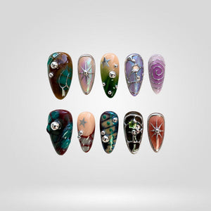 Mystic Veil 3D Press-On Nails - Aninail