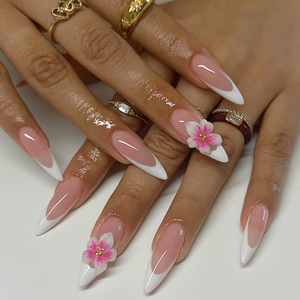 Petal Rush Floral Press-On Nails - Aninail