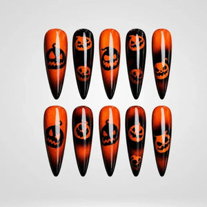 Halloween Cat Eye Collection – Press-On Nails - Aninail