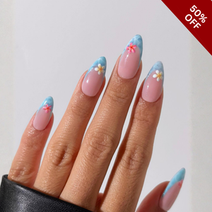 Spring Garden Pastel Press-On Nails - Aninail