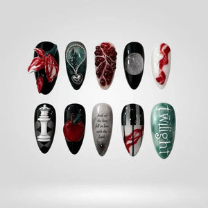 Midnight Oddities 3D Collection– Halloween Press-On Nails - Aninail