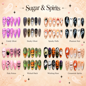 Sugar & Spirits Collection– Halloween Press-On Nails - Aninail