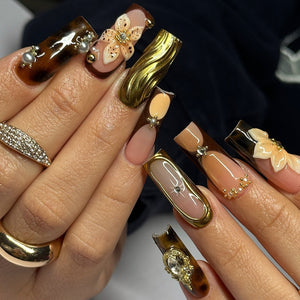 Amber Grace Press-On Nails - Aninail
