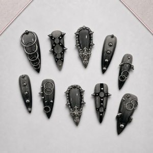 Steel Coven Gothic Press-On Nails - Aninail
