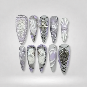 Metallic Rush Press-On Nails - Aninail