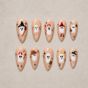Costume Party Boo Press-On Nails - Aninail