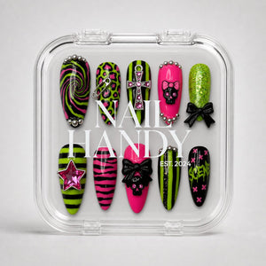 Scene Riot Stiletto Press-On Nails - Aninail
