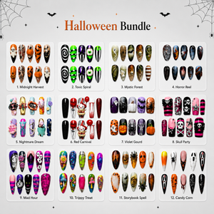 Spooky 3D Halloween Bundle Press-On Nails - Aninail