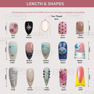 Sweet Y2K Press On Nails | Pink Coquette 3D Nail Set | Kawaii Bow Star Clock Charm Nails | Handmade Reusable Custom Nails image 4
