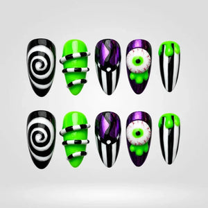 Spooky Halloween 3D Collection – Halloween Press-On Nails - Aninail