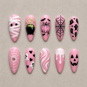 Sugar & Spirits Collection– Halloween Press-On Nails - Aninail