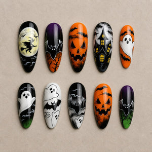 Sugar & Spirits Collection– Halloween Press-On Nails - Aninail