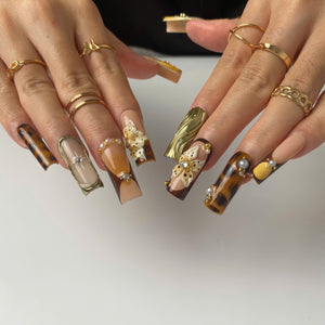 Amber Grace Press-On Nails - Aninail