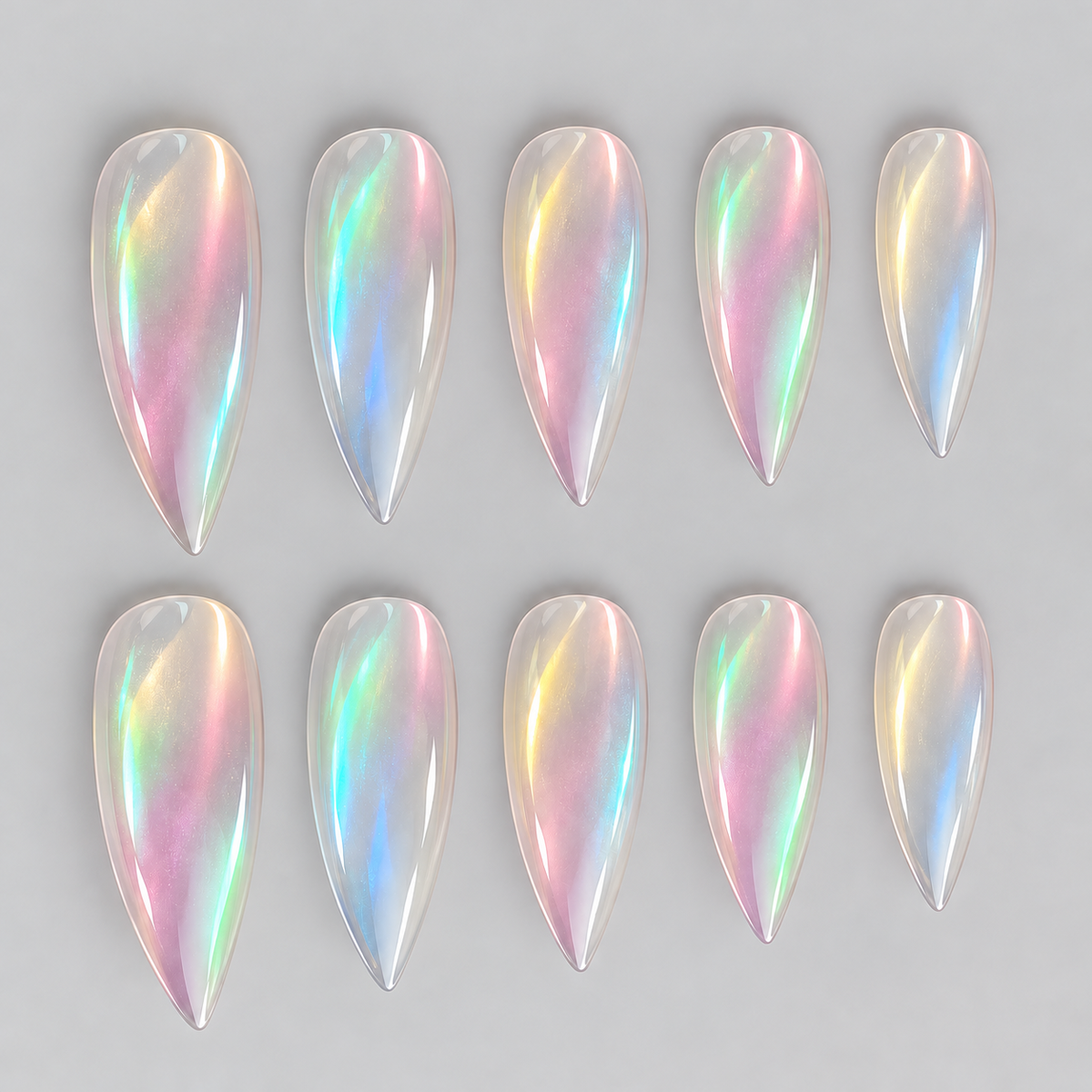 Prism Aura Claw Press-On Nails - Aninail