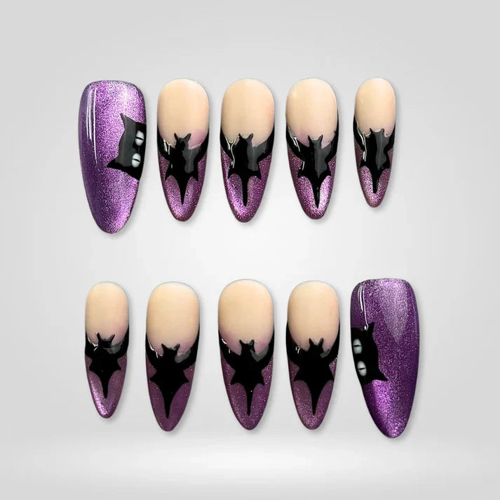 Midnight Oddities 3D Collectionâ€“ Halloween Press-On Nails - Aninail