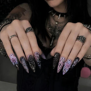 Gothic Relics Collectionâ€“ Halloween Press-On Nails - Aninail