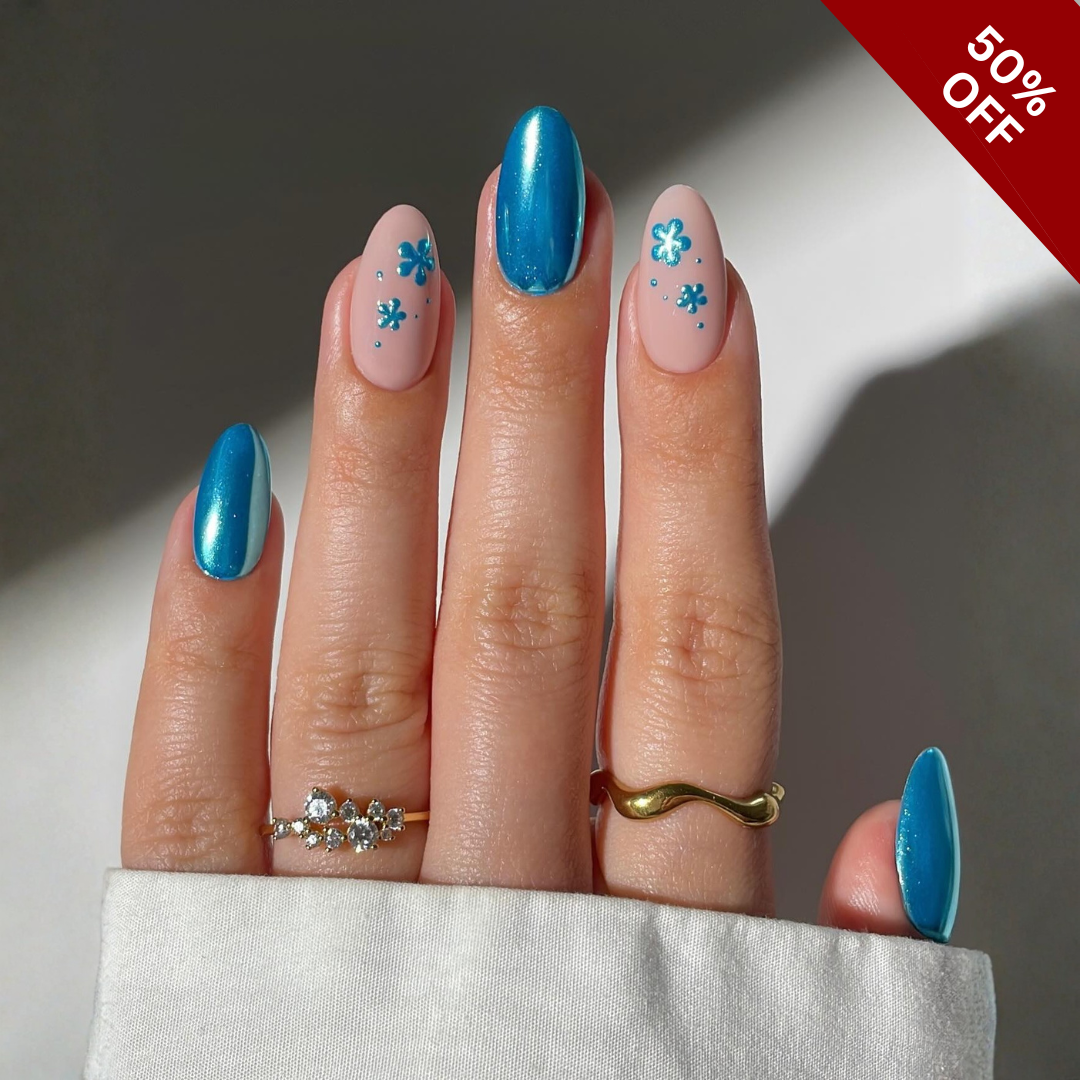 Tender Florals Spring Press-On Nails - Aninail