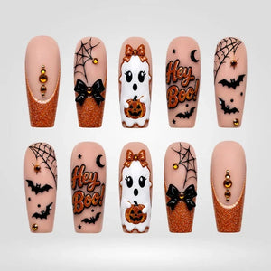 Flirty Sweethearts Collection - Halloween Press-On Nails - Aninail