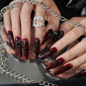Mystic Angel Gothic Press-On Nails - Aninail