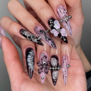 Chrome Crush Press-On Nails - Aninail