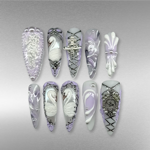 Chrome Crush Press-On Nails - Aninail