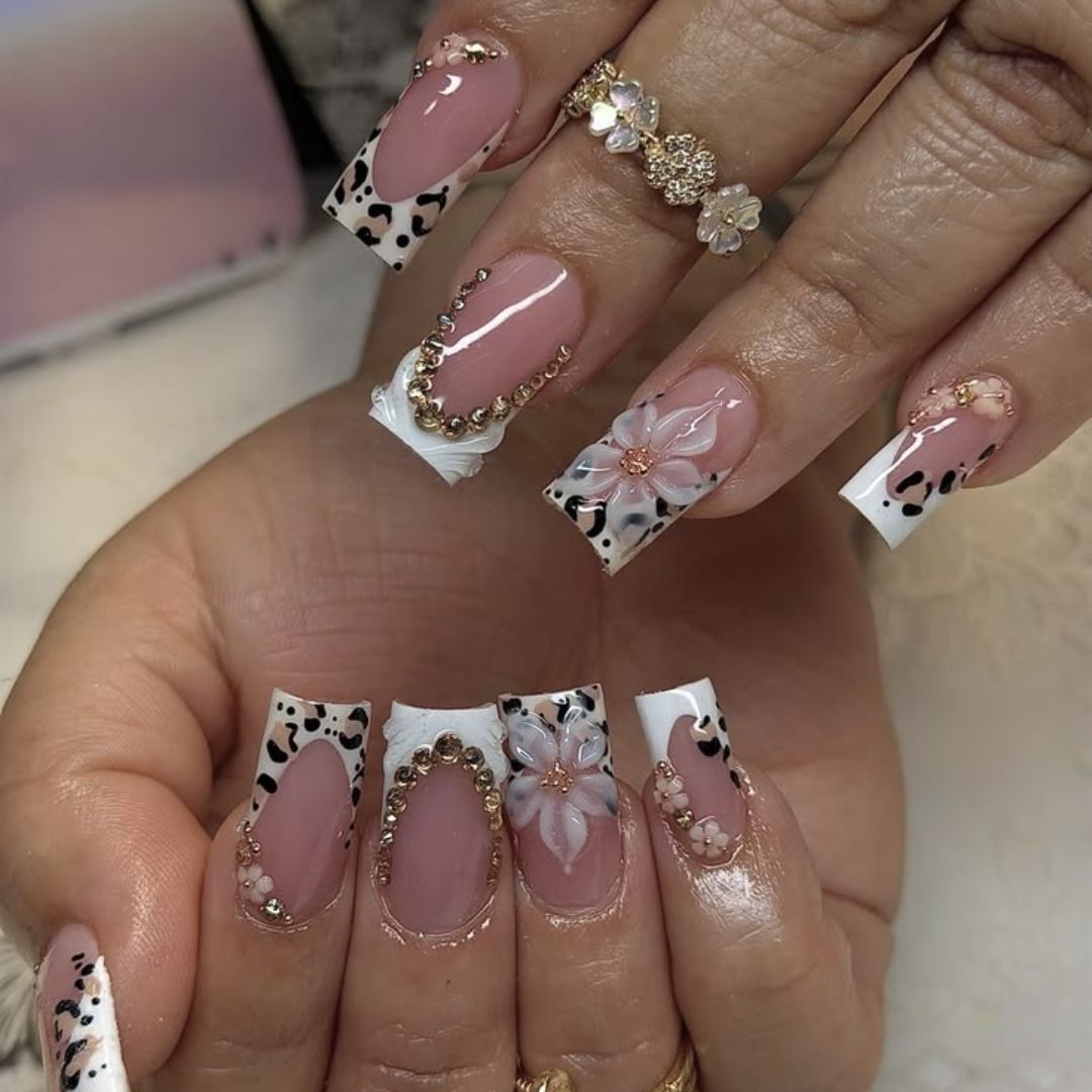 Fall Reverie French Tip Press-On Nails - Aninail