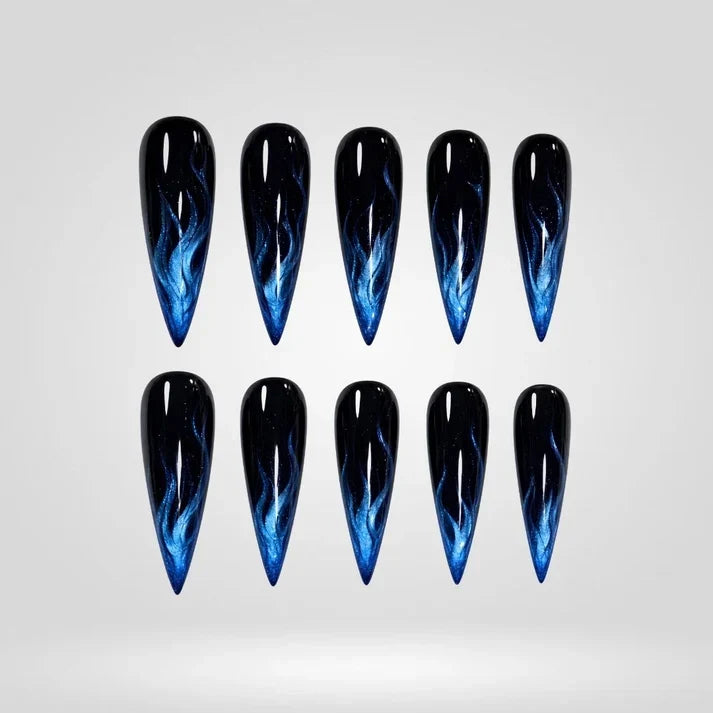 Halloween Cat Eye Collection â€“ Press-On Nails - Aninail
