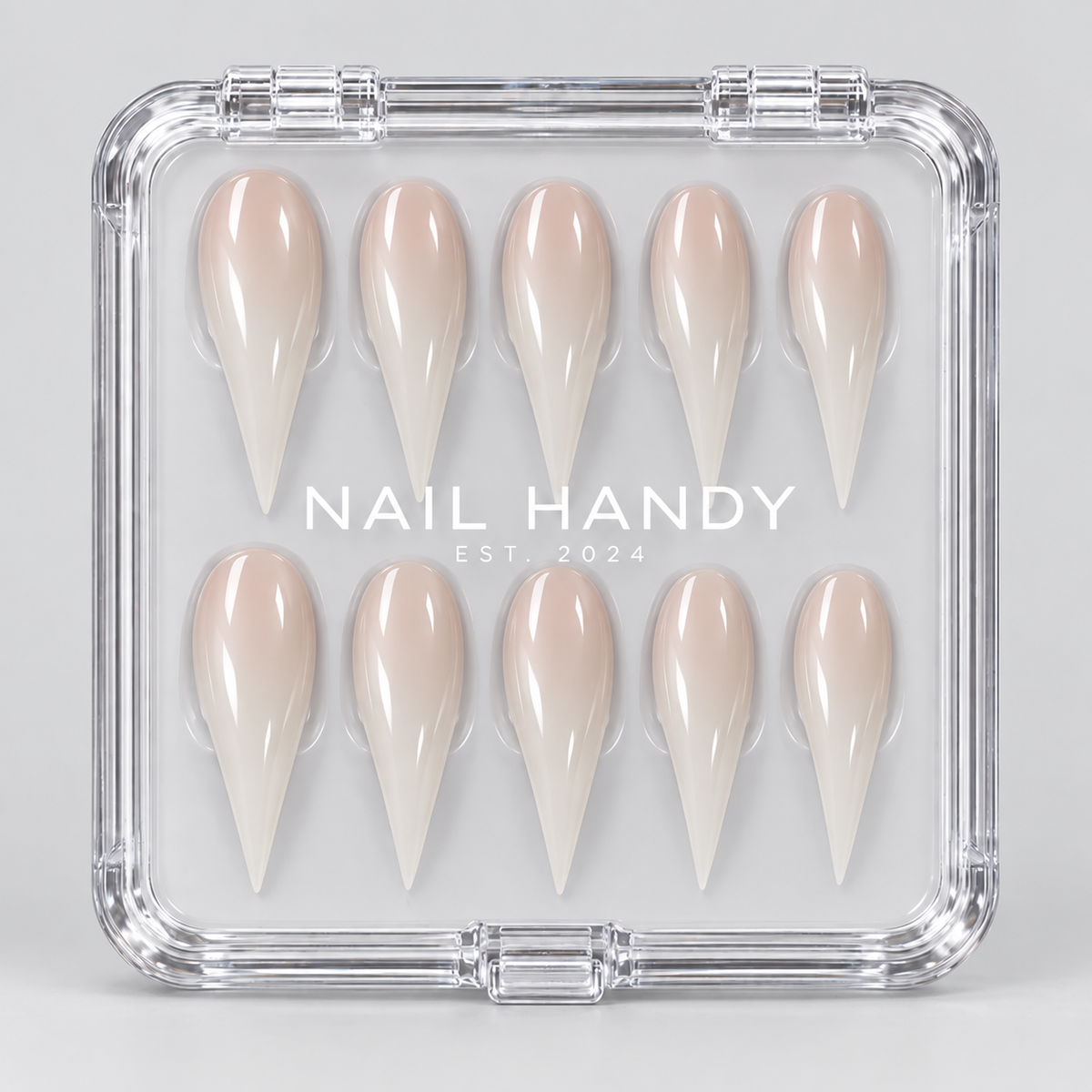 Ivory Fang Claw Press-On Nails - Aninail