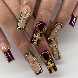 Funky Fusion Press-On Nails - Aninail