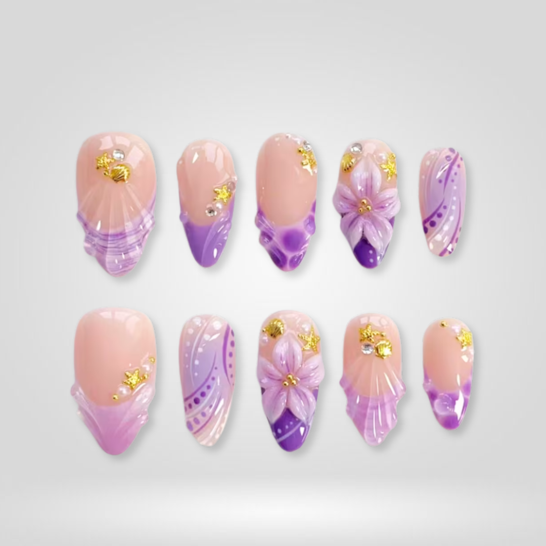 Retro Mix Y2K Checkered Press-On Nails - Aninail