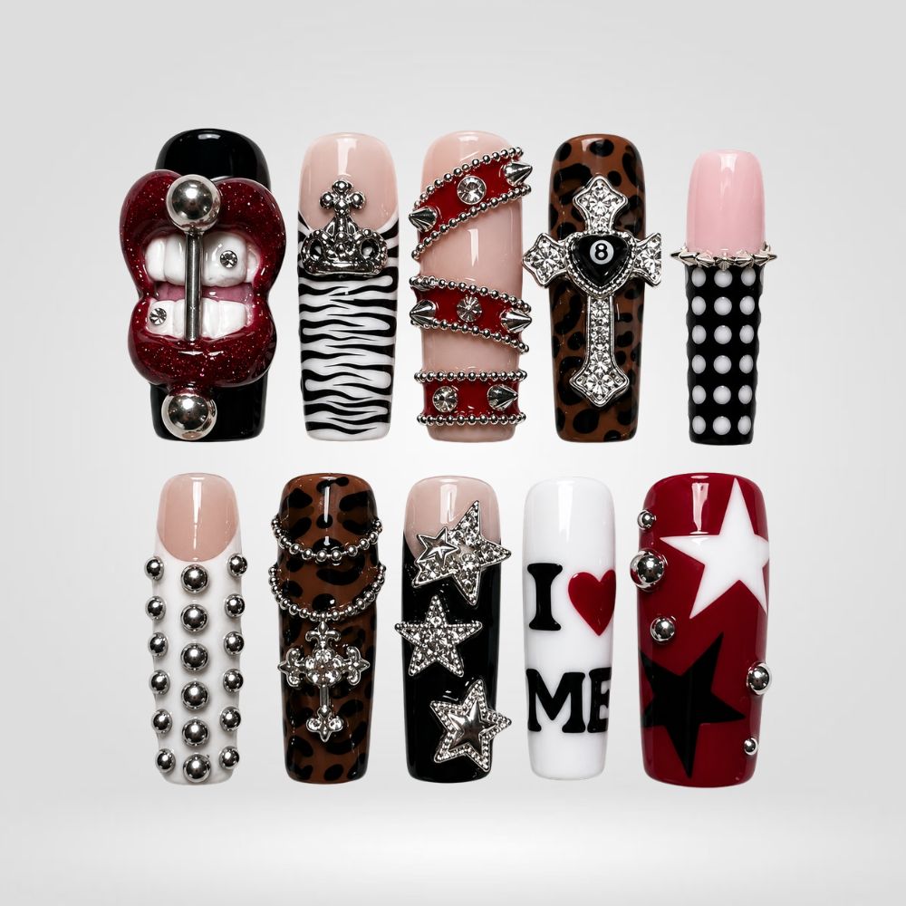 Rodeo Riot Western Press-On Nails - Aninail
