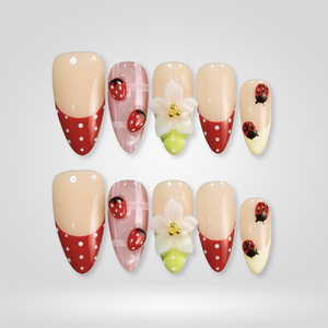 Summer Ocean Press-On Nails - Aninail