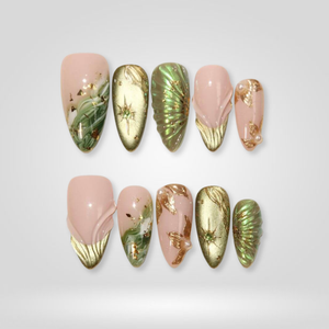 Summer Ocean Press-On Nails - Aninail