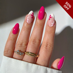 Tender Florals Spring Press-On Nails - Aninail
