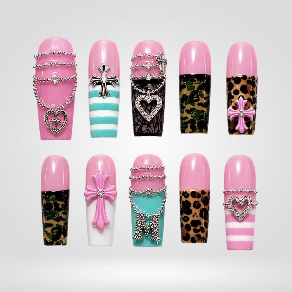 Rodeo Sweetheart Cowgirl Press-On Nails - Aninail