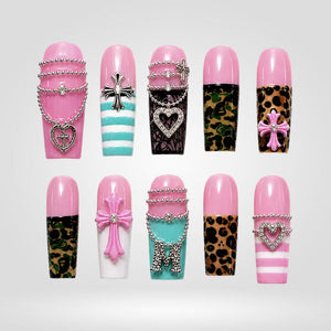 Rodeo Sweetheart Cowgirl Press-On Nails - Aninail