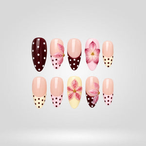 Berry Bows 3D Cute Press-On Nails - Aninail