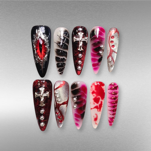 Chrome Crush Press-On Nails - Aninail