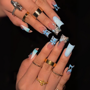 Funky Fusion Press-On Nails - Aninail