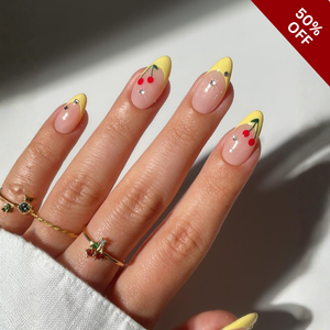 Tender Florals Spring Press-On Nails - Aninail
