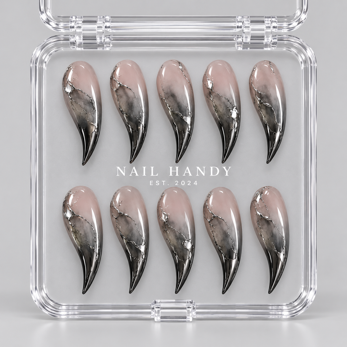 Iron Vein Claw Press-On Nails - Aninail
