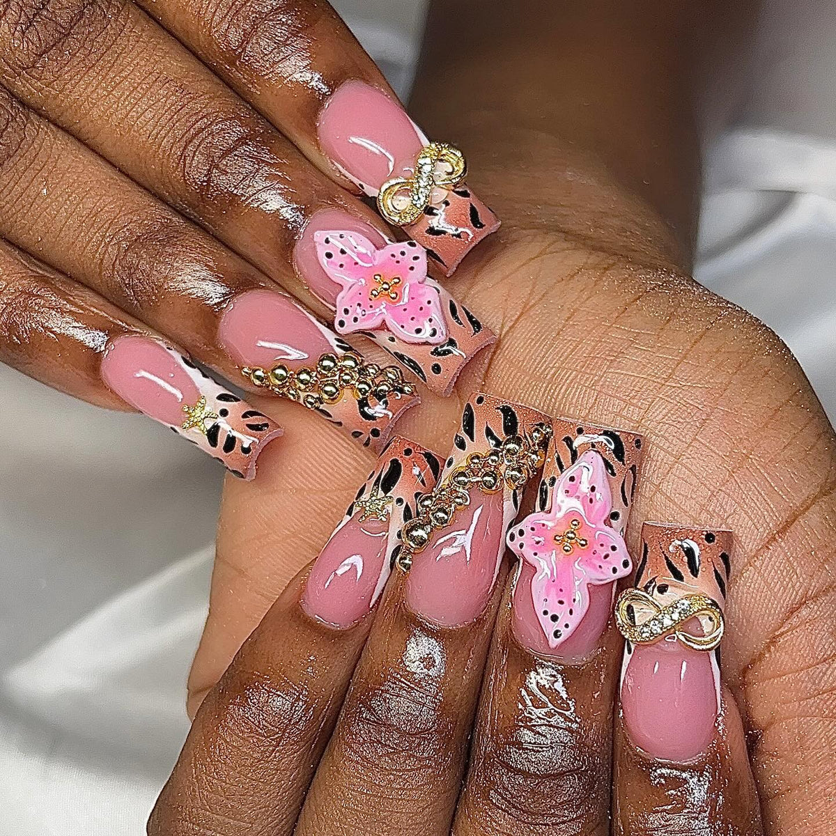 Funky Fusion Press-On Nails - Aninail
